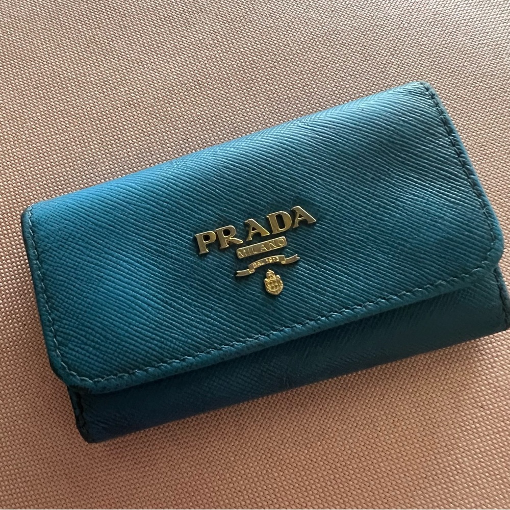 Authentic Prada Saffiano Key Case - image 1